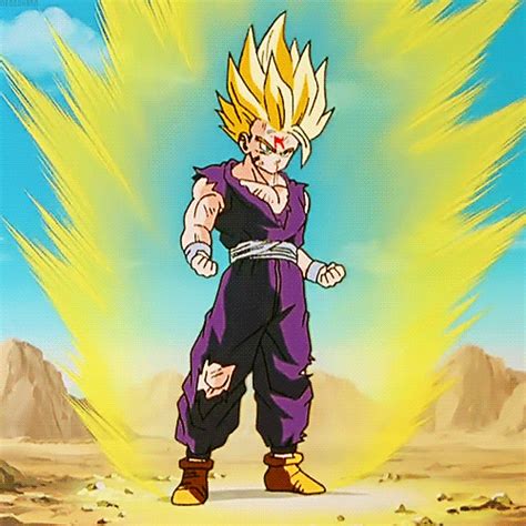 gif gohan|Gohan dragon ball z GIF